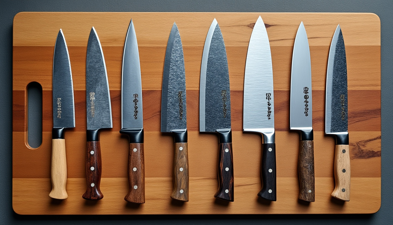 découvrez notre guide complet pour choisir le couteau japonais idéal. explorez 10 modèles incontournables, chacun avec ses caractéristiques uniques, pour apporter précision et finesse à votre cuisine. que vous soyez chef ou passionné de gastronomie, trouvez le couteau qui vous ressemble.