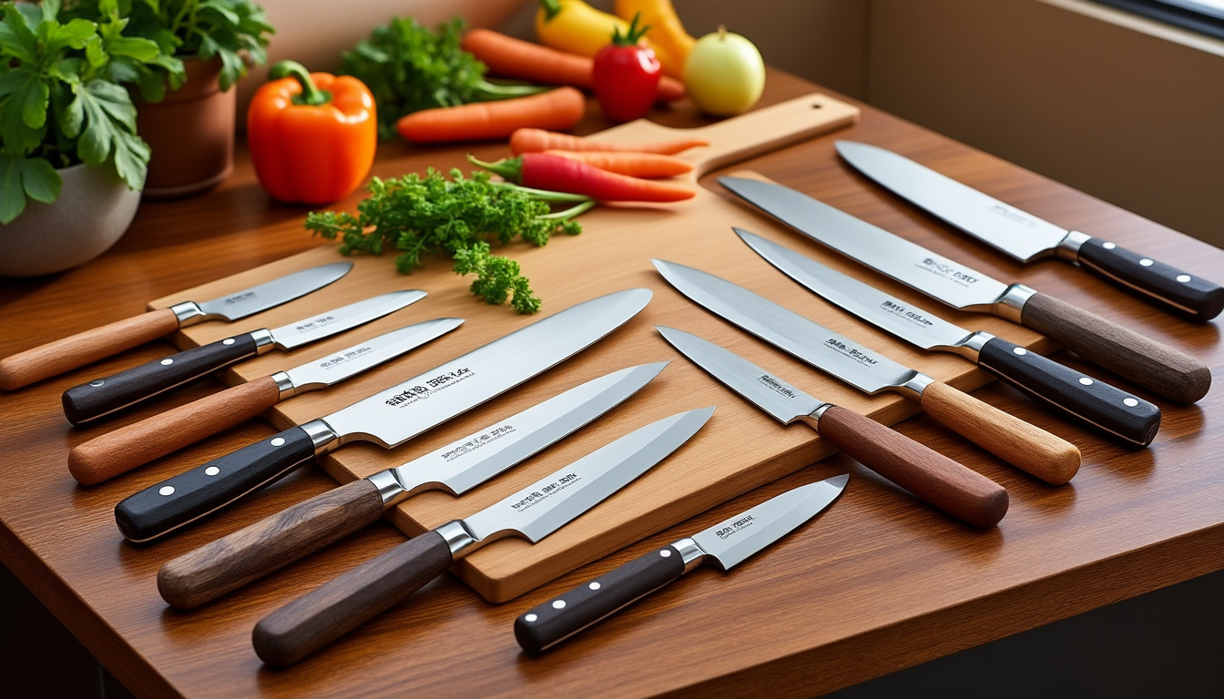 découvrez notre guide sur le choix du couteau japonais parfait avec 10 modèles incontournables à connaître. que vous soyez chef professionnel ou passionné de cuisine, trouvez le couteau qui saura sublimer vos préparations culinaires.