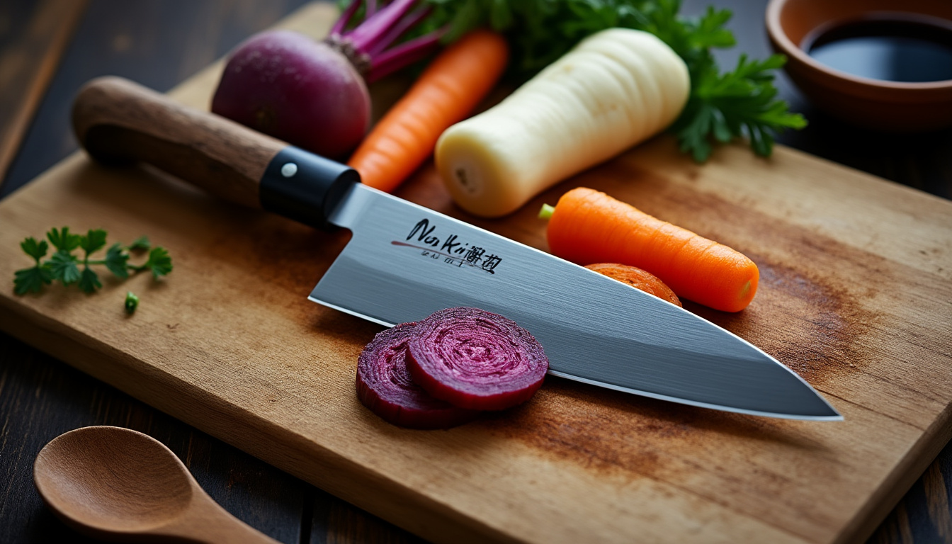 découvrez notre sélection des meilleurs couteaux spécialement conçus pour couper et préparer les légumes racines. optez pour des outils de cuisine de qualité qui faciliteront vos préparations et sublimeront vos plats.