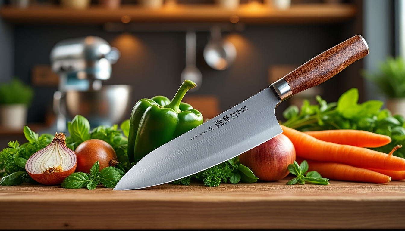 découvrez les avantages du couteau santoku pour votre cuisine. alliant tradition japonaise et modernité, cet ustensile polyvalent vous permettra de hacher, trancher et émincer avec précision. apprenez pourquoi il est devenu un incontournable des chefs et des passionnés de cuisine.