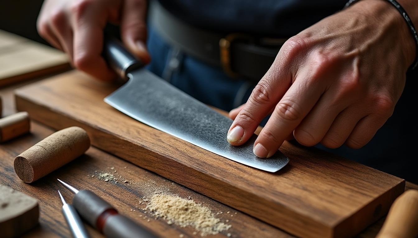 découvrez les avantages d'opter pour un manche en bois dans les couteaux japonais. alliant esthétisme et confort, ce choix traditionnel améliore votre expérience culinaire tout en préservant l'authenticité de votre art de la découpe.
