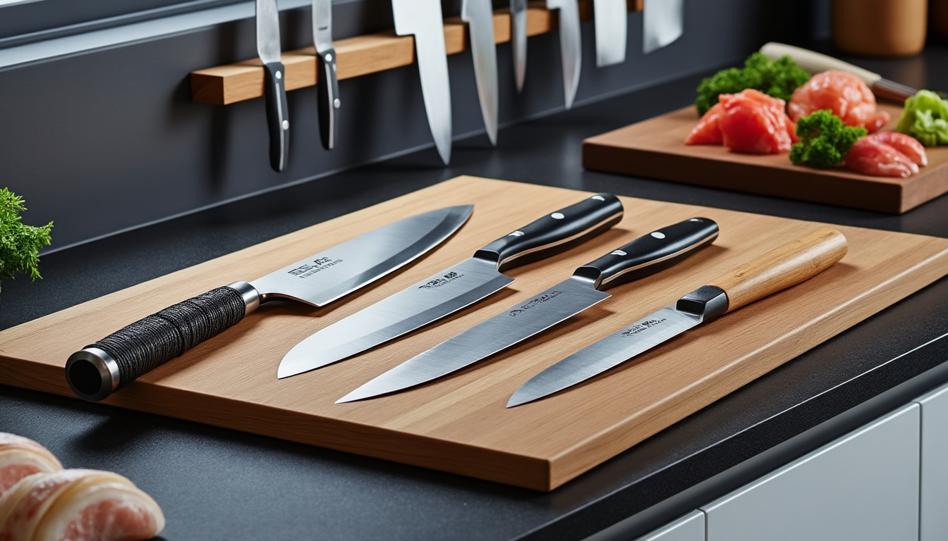 découvrez notre sélection des 5 meilleures marques de couteaux japonais, alliant artisanat traditionnel et innovation moderne. parfait pour les chefs et les passionnés de cuisine, ces couteaux offrent précision et qualité exceptionnelle pour sublimer vos préparations culinaires.