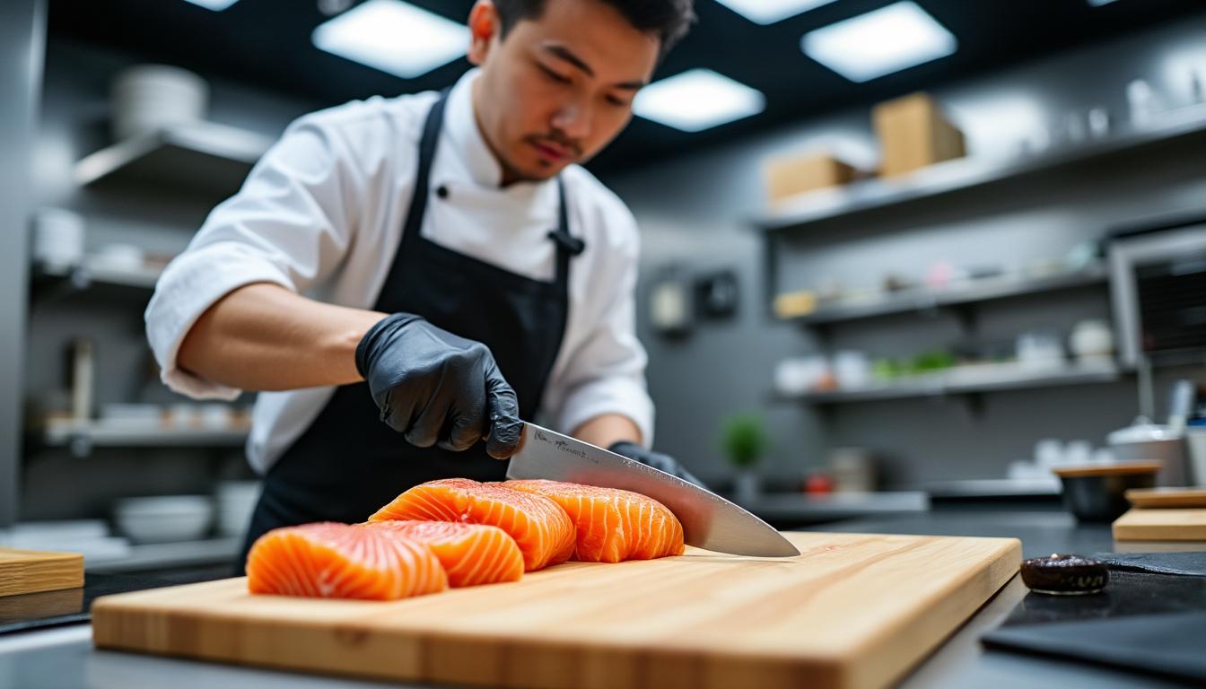découvrez les outils indispensables pour réussir la découpe de poisson cru comme un chef. conseils et recommandations pour un travail précis et efficace, que vous soyez débutant ou expert en cuisine.