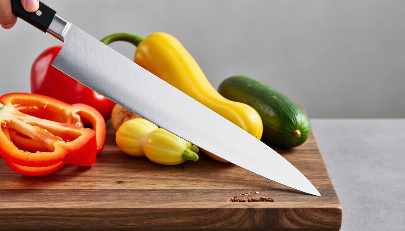 découvrez le nakiri, l'outil idéal pour trancher et préparer vos légumes avec précision. apprenez à maîtriser cet ustensile incontournable de la cuisine japonaise pour une découpe impeccable et une présentation élégante de vos plats.
