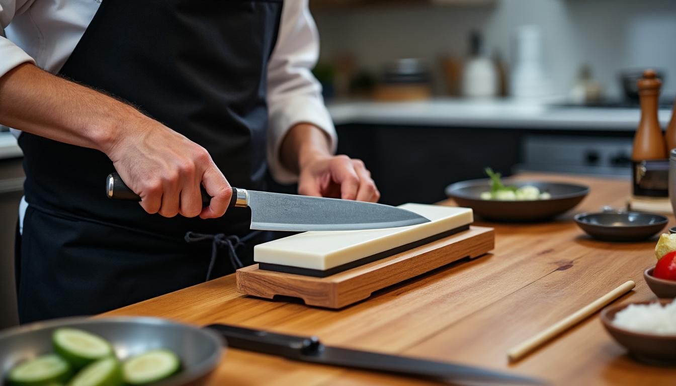 découvrez comment choisir le grain idéal pour affûter votre couteau japonais. explorez les différentes options pour optimiser la performance de votre lame et garantir une coupe précise, tout en préservant la qualité de l'acier. apprenez les techniques d'affûtage adaptées à chaque type de grain pour un entretien optimal de vos couteaux.
