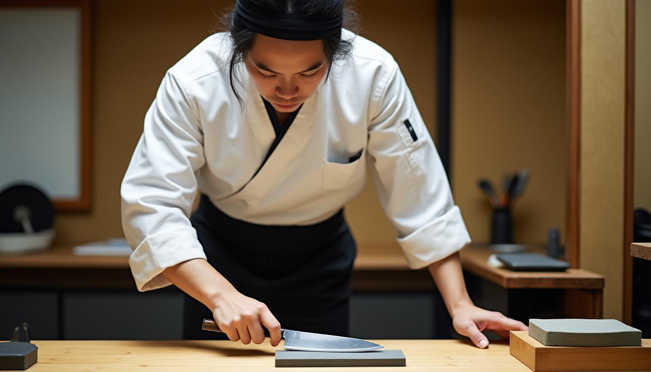 découvrez le couteau usuba, l'instrument essentiel pour la découpe traditionnelle des légumes dans la cuisine japonaise. apprenez ses caractéristiques, son utilisation et les techniques de préparation qui valorisent les saveurs. plongez dans l'art culinaire japonais avec cet outil emblématique.