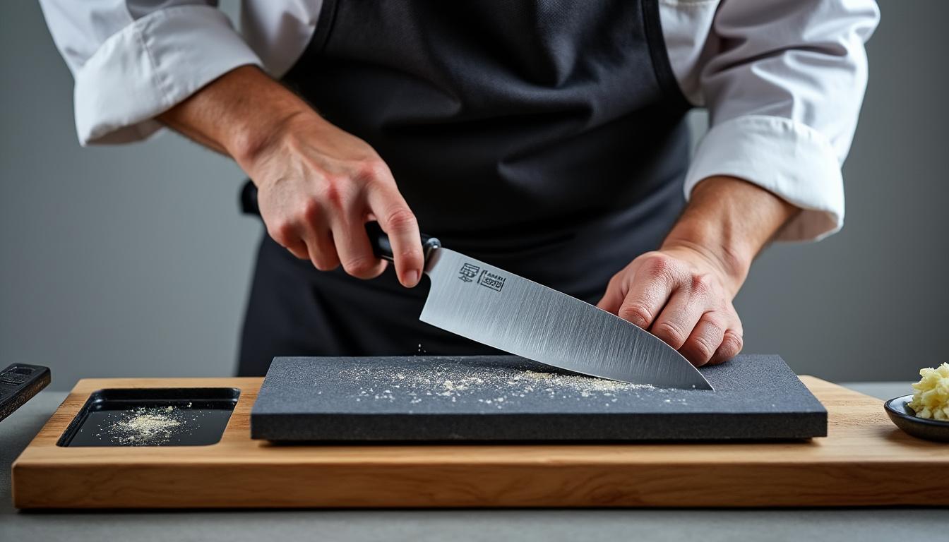 découvrez les meilleures techniques pour entretenir un couteau à affûtage asymétrique, en mettant l'accent sur les spécificités des couteaux japonais. apprenez à préserver leur tranchant et leur performance grâce à des conseils pratiques et des astuces d'expert.
