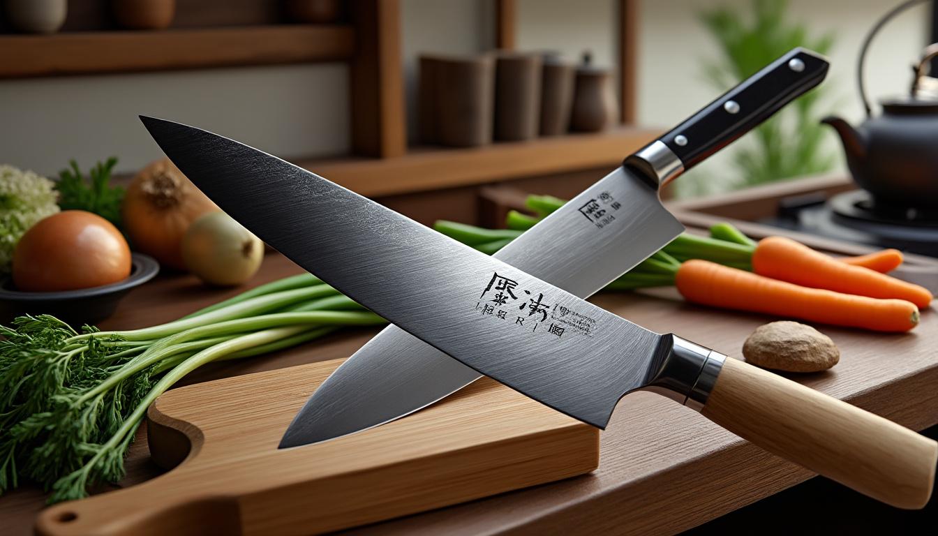 découvrez comment la composition de l'acier influence le tranchant des couteaux japonais, explorez les nuances entre différents types d'aciers et apprenez à choisir le meilleur outil pour affiner vos compétences en cuisine.