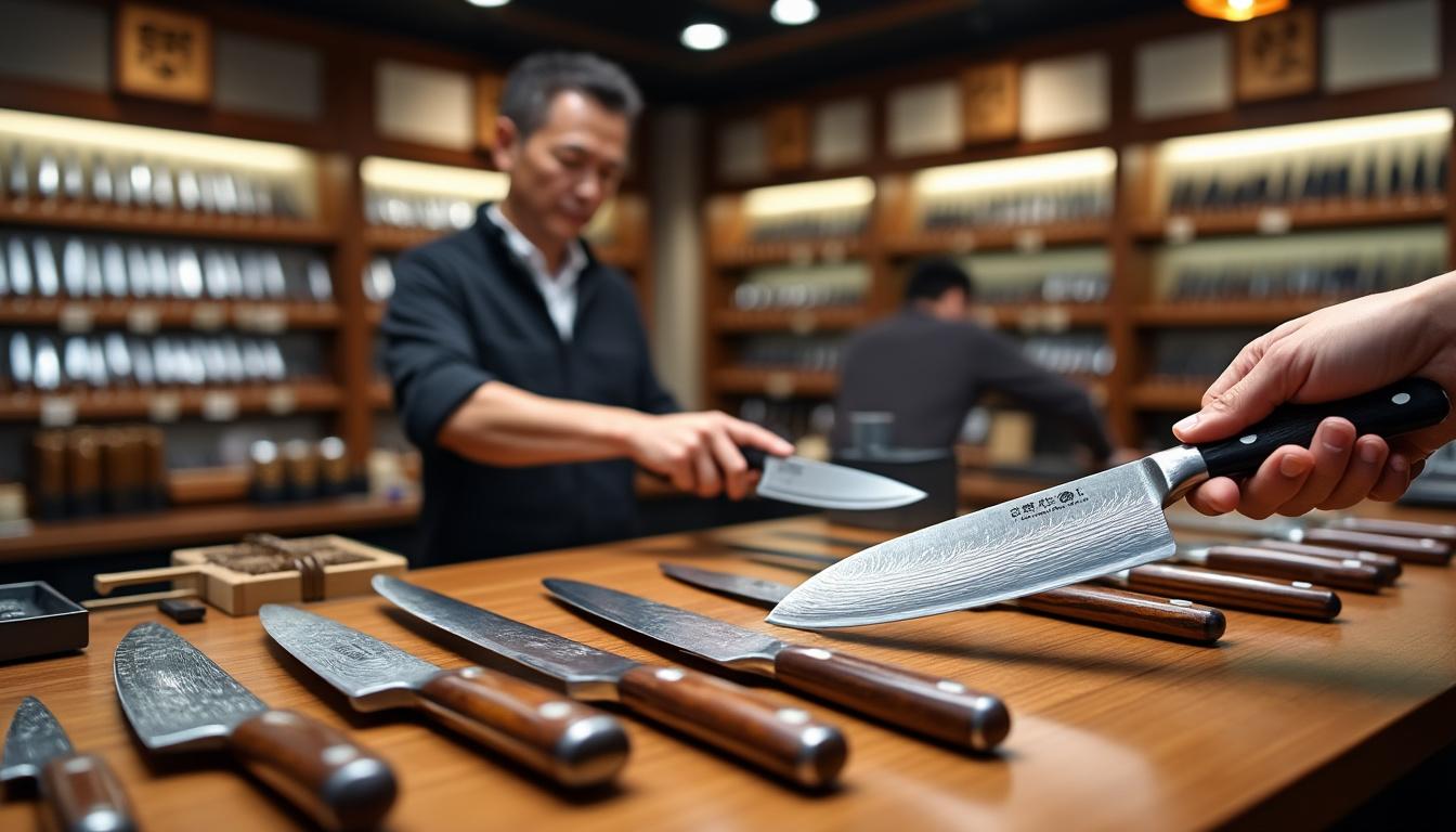 découvrez comment tester efficacement un couteau en magasin, avec un accent particulier sur les couteaux japonais. apprenez à évaluer leur coupe, leur confort en main et leurs caractéristiques uniques afin de faire un choix éclairé avant d'acheter.