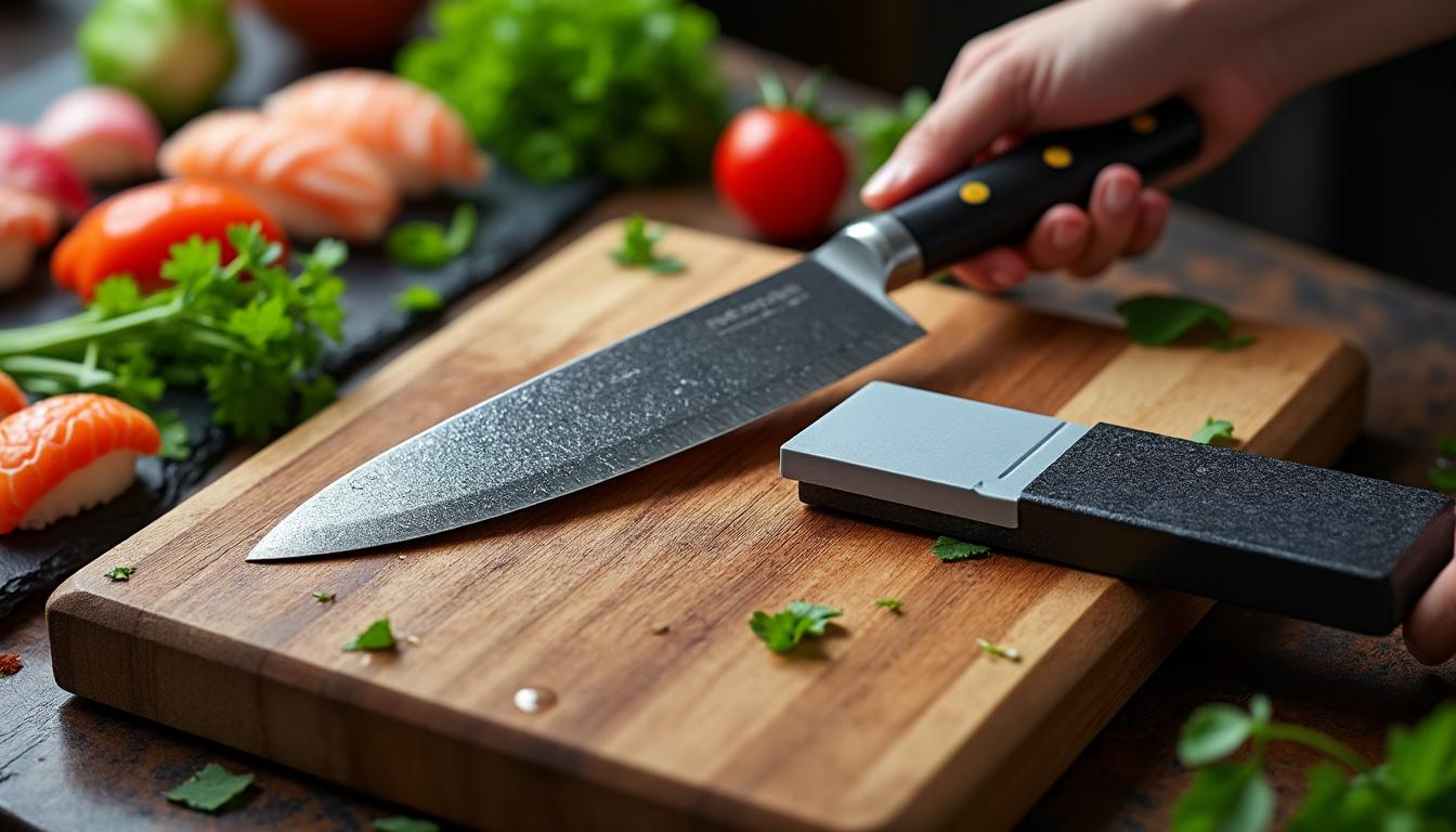 découvrez les secrets de l'entretien quotidien d'un couteau japonais pour préserver sa performance et sa longévité. apprenez les meilleures techniques de nettoyage, d'affûtage et de stockage pour garantir une utilisation optimale de votre précieux outil. idéal pour les amateurs de cuisine et les chefs professionnels.