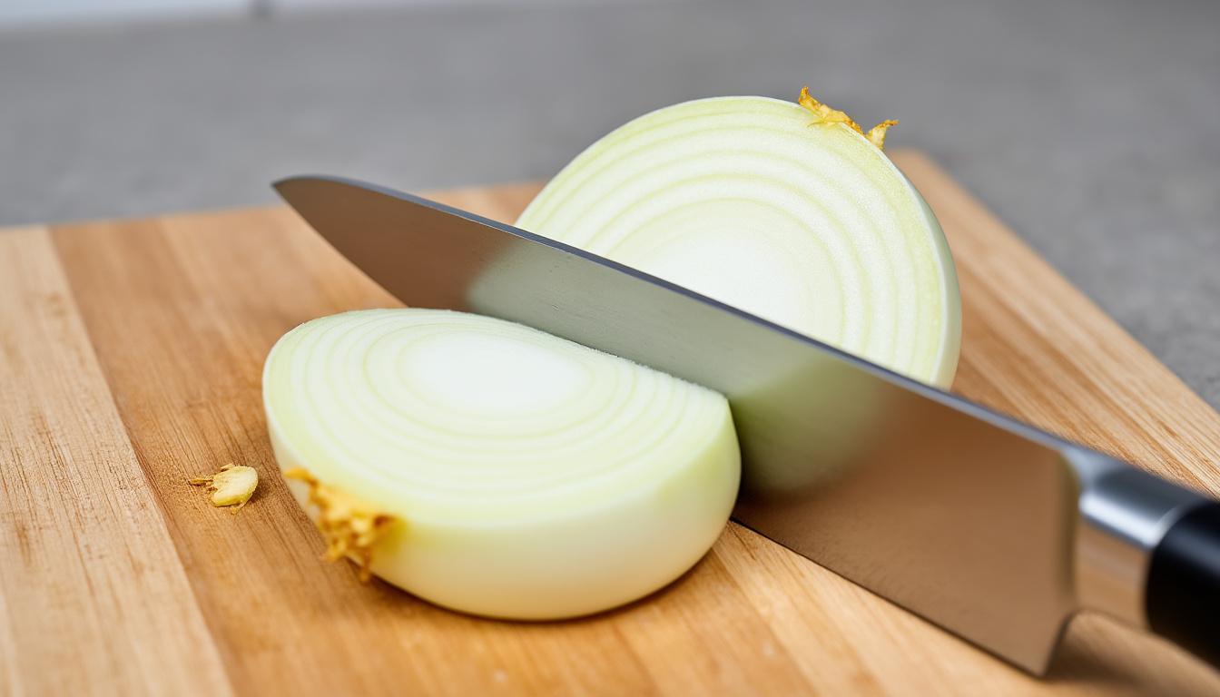 découvrez quel couteau est le meilleur pour émincer un oignon avec précision et efficacité. apprenez à choisir l’outil idéal pour vos préparations culinaires et améliorez votre technique de découpe.