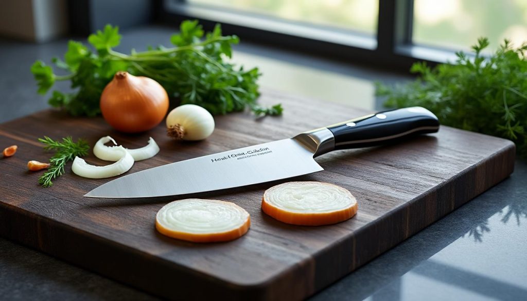 découvrez comment choisir le couteau idéal pour émincer un oignon avec précision. explorez les types de couteaux, leurs caractéristiques, et des conseils pratiques pour maîtriser cette technique culinaire essentielle.