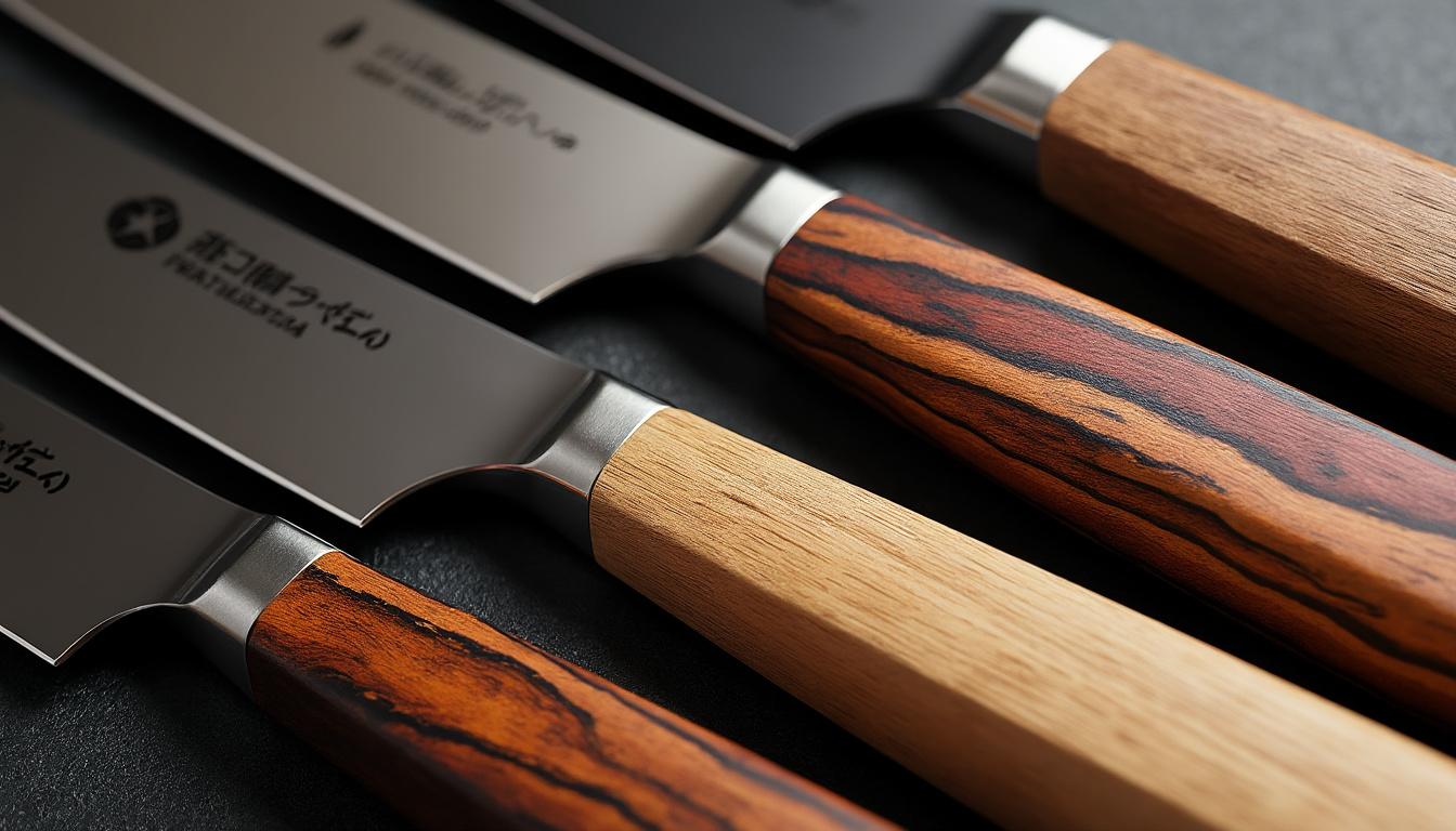 découvrez les bois exotiques utilisés dans la fabrication des manches de couteaux japonais. apprenez-en davantage sur leurs caractéristiques uniques, leur durabilité et leur influence sur l'ergonomie et l'esthétique des couteaux.