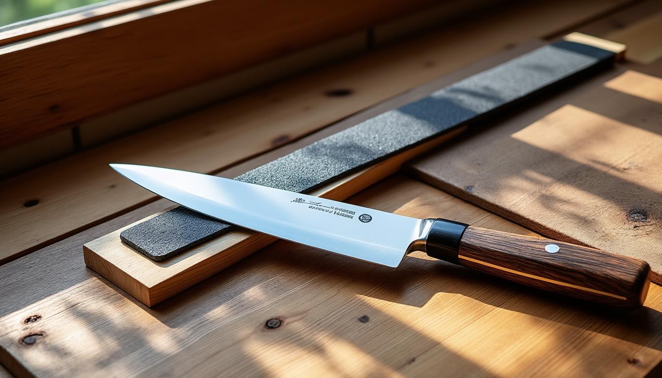 découvrez l'efficacité des fusils à aiguiser pour vos couteaux japonais. apprenez comment cet outil essentiel peut prolonger la durée de vie de vos lames et améliorer leur performance de coupe.