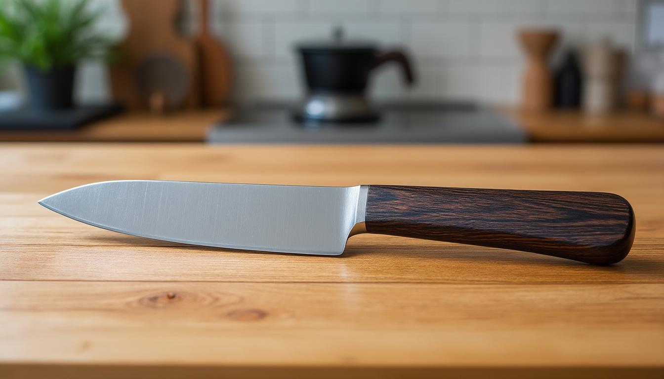 découvrez l'art du tranchant avec le petty knife, un petit couteau alliant compacité et grande précision. idéal pour les détails en cuisine, il vous permettra de réaliser des découpes fines et soignées, rendant vos préparations culinaires encore plus élégantes. parfait pour les chefs professionnels et les amateurs passionnés !