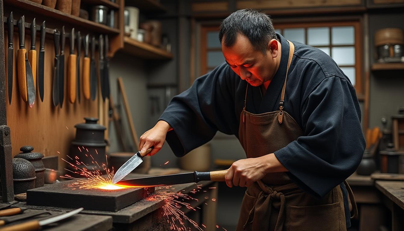 découvrez l'art de l'exception avec sakai takayuki, symbole du prestige artisanal japonais. plongez dans l'univers des couteaux japonais, alliant tradition et excellence, et explorez l'expertise inégalée de ces chefs-d'œuvre de la coutellerie.