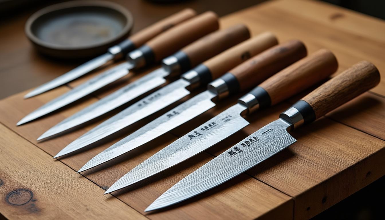découvrez l'univers raffiné de sakai takayuki, un artisan japonais renommé pour ses couteaux d'exception. plongez dans l'héritage du savoir-faire traditionnel et des techniques ancestrales qui font des couteaux sakai des outils prisés par les chefs du monde entier.