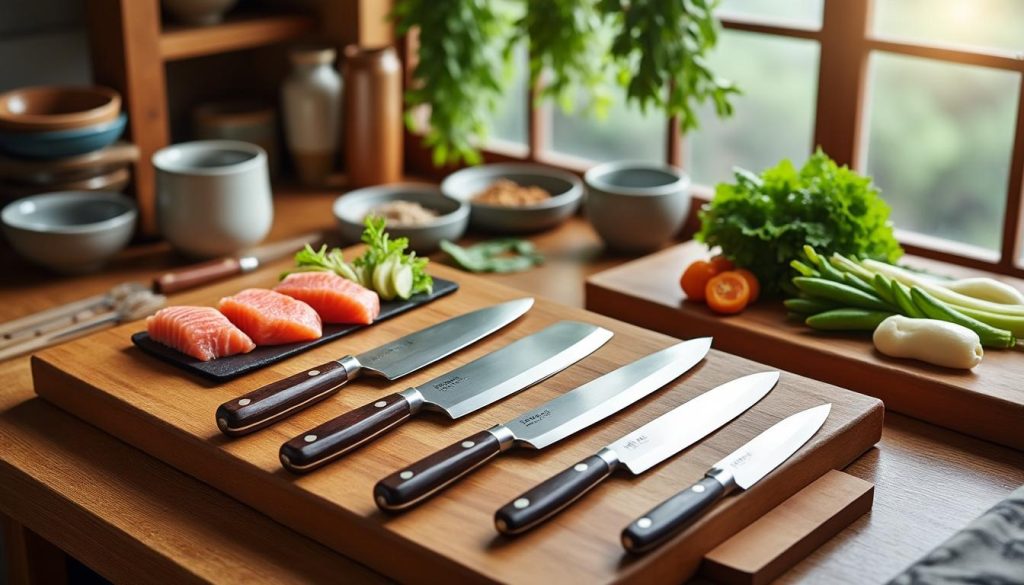découvrez les couteaux traditionnels japonais et leur usage spécifique en cuisine : guide complet pour choisir l’outil adapté à chaque préparation culinaire.