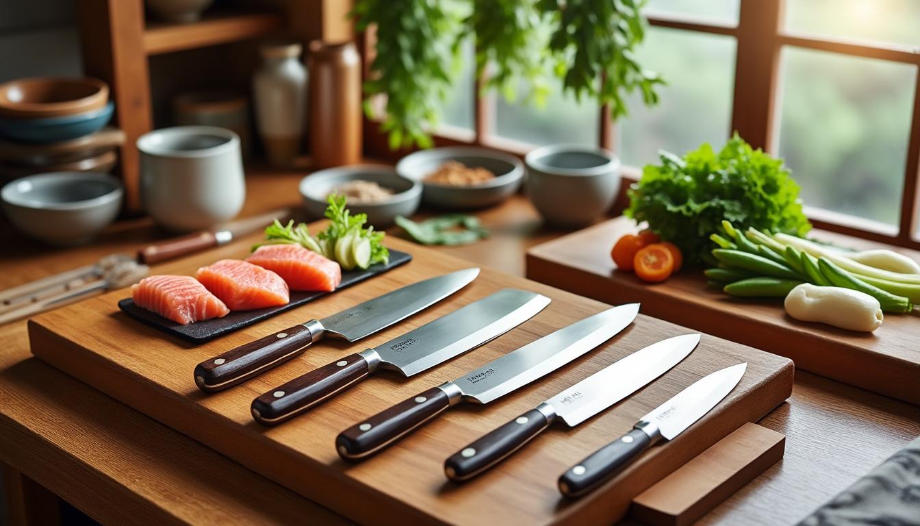 découvrez les couteaux traditionnels japonais et leur usage spécifique en cuisine : guide complet pour choisir l’outil adapté à chaque préparation culinaire.