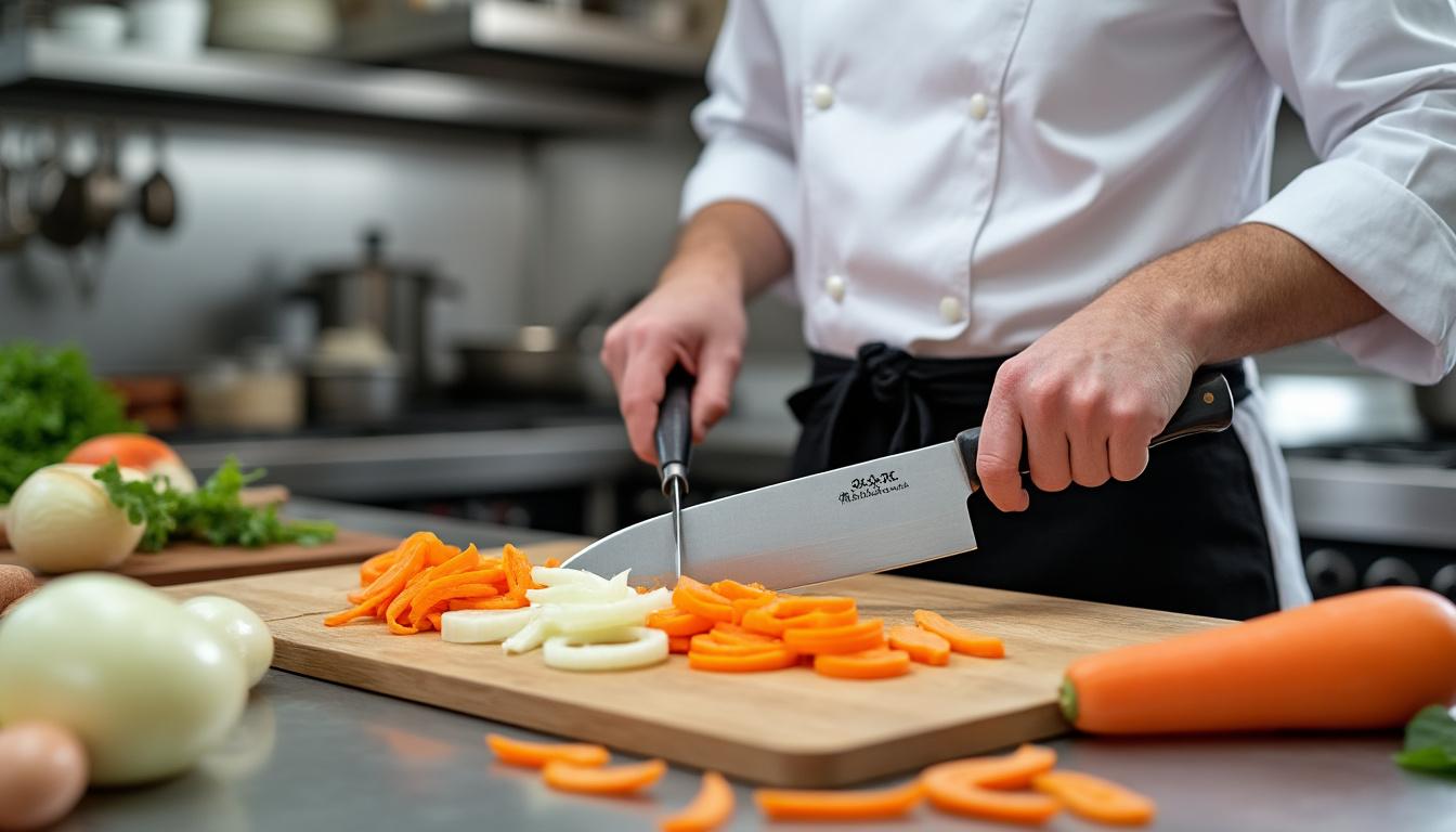 découvrez l'art des couteaux japonais avec notre article sur l'équilibre, le tranchant et l'entretien. apprenez comment ces trois éléments essentiels forment un trio gagnant pour les chefs à domicile et professionnels. améliorez vos compétences culinaires et choisissez le couteau parfait pour chaque préparation.