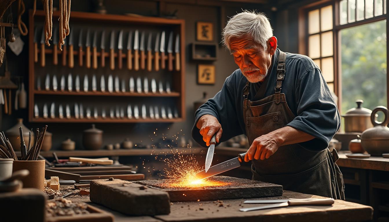 découvrez l’univers fascinant des couteaux japonais à travers l’interview exclusive d’un artisan coutelier. passion, tradition et savoir-faire se dévoilent dans ce reportage captivant.