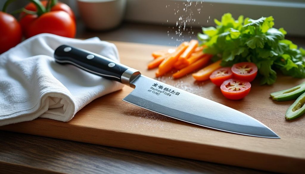 découvrez les bons gestes à adopter après chaque utilisation de votre couteau japonais pour garantir sa longévité et sa performance. apprenez les meilleures pratiques d'entretien et de nettoyage afin de préserver la qualité de votre outil de cuisine.