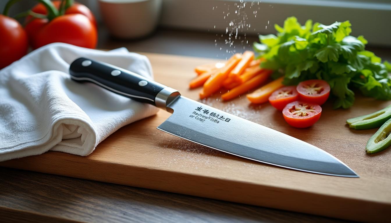 découvrez les bons gestes à adopter après chaque utilisation de votre couteau japonais pour garantir sa longévité et sa performance. apprenez les meilleures pratiques d'entretien et de nettoyage afin de préserver la qualité de votre outil de cuisine.