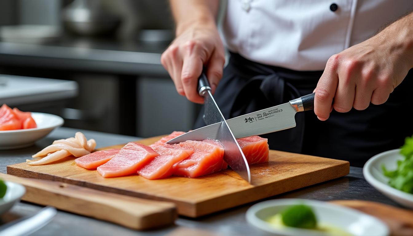 découvrez l’univers des couteaux à sushi, leur rôle indispensable dans la préparation des sushis, et explorez les différents modèles au-delà du célèbre yanagiba. conseils et informations pour bien choisir votre couteau de cuisine japonais.