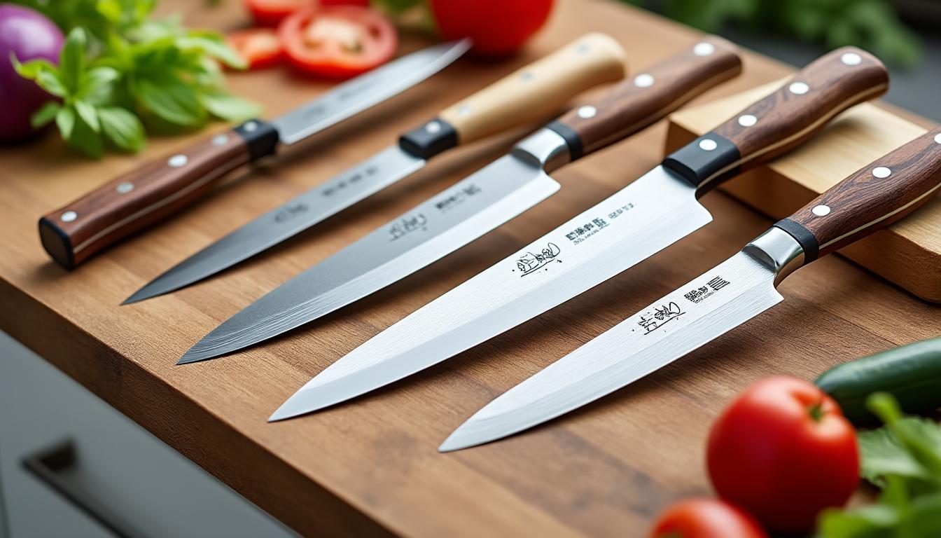 découvrez notre sélection des meilleures gammes de couteaux japonais spécialement conçues pour les débutants : conseils, avis et guides pour bien choisir votre premier couteau de qualité.