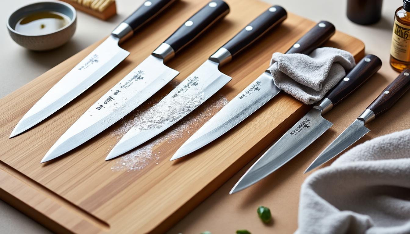 découvrez les secrets de l'affûtage des couteaux japonais yanagiba dans notre guide complet. apprenez les techniques essentielles pour affûter vous-même ce précieux outil culinaire et maximisez son efficacité en cuisine.