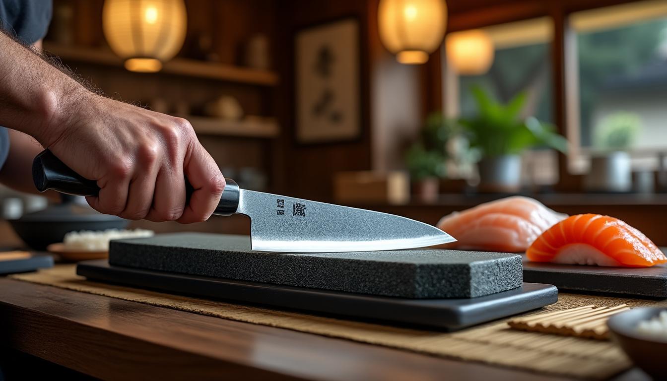 découvrez si vous pouvez affûter vous-même un yanagiba, le célèbre couteau japonais. explorez les techniques et conseils pour entretenir cet outil indispensable en cuisine et maximiser sa performance. plongez dans l'univers des couteaux japonais et perfectionnez votre savoir-faire en matière d'affûtage !
