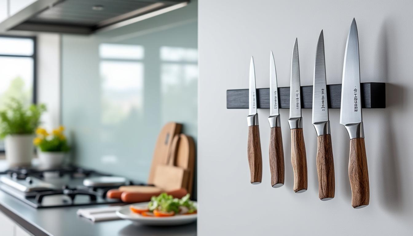 découvrez les avantages et les risques des supports magnétiques pour couteaux, avec un focus particulier sur les couteaux japonais. conseils pour préserver la qualité et la sécurité de vos ustensiles en cuisine.