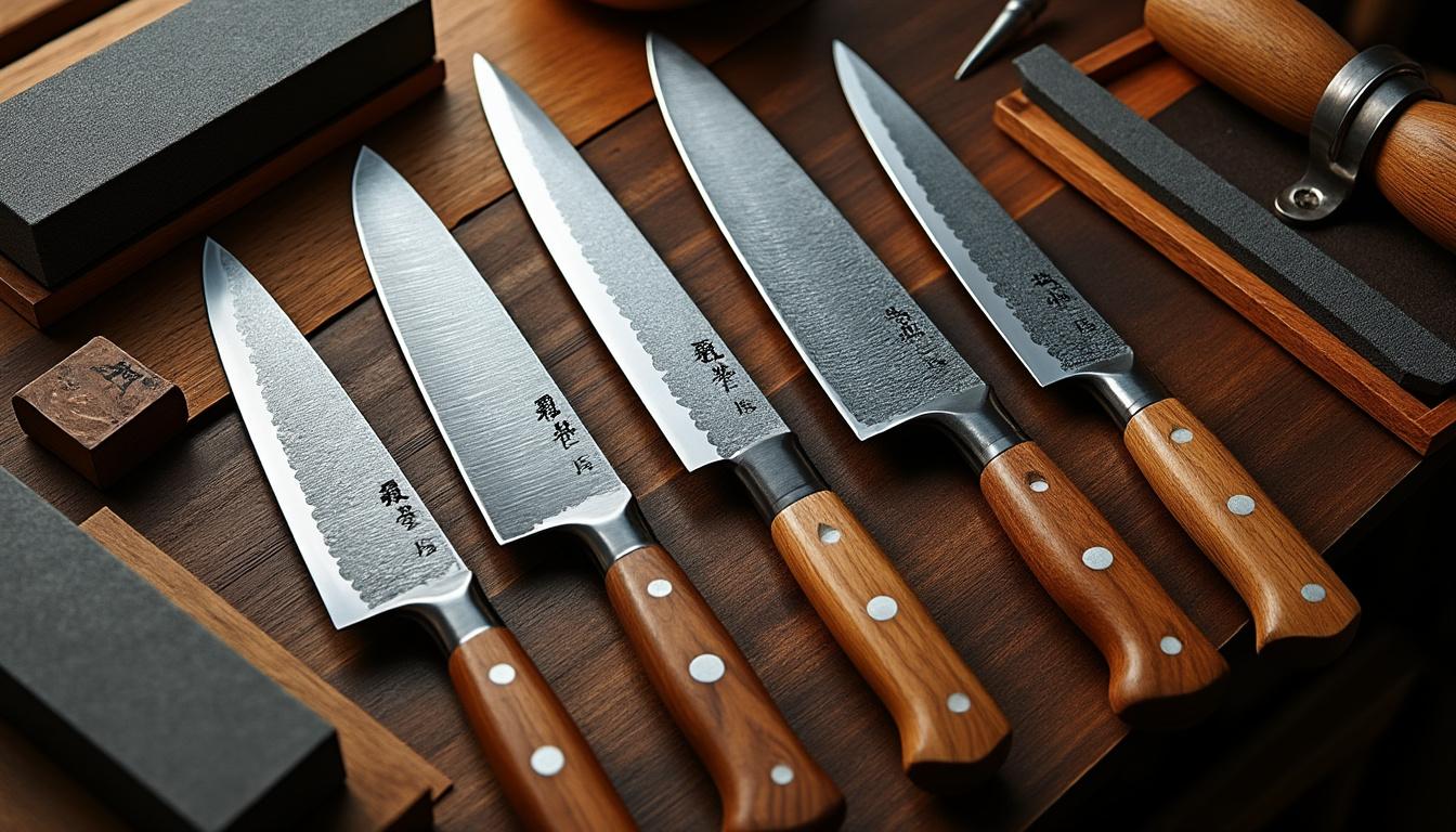 découvrez comment identifier un excellent acier japonais et choisissez le meilleur couteau japonais grâce à nos conseils d'experts sur les caractéristiques et la qualité des lames nippones.