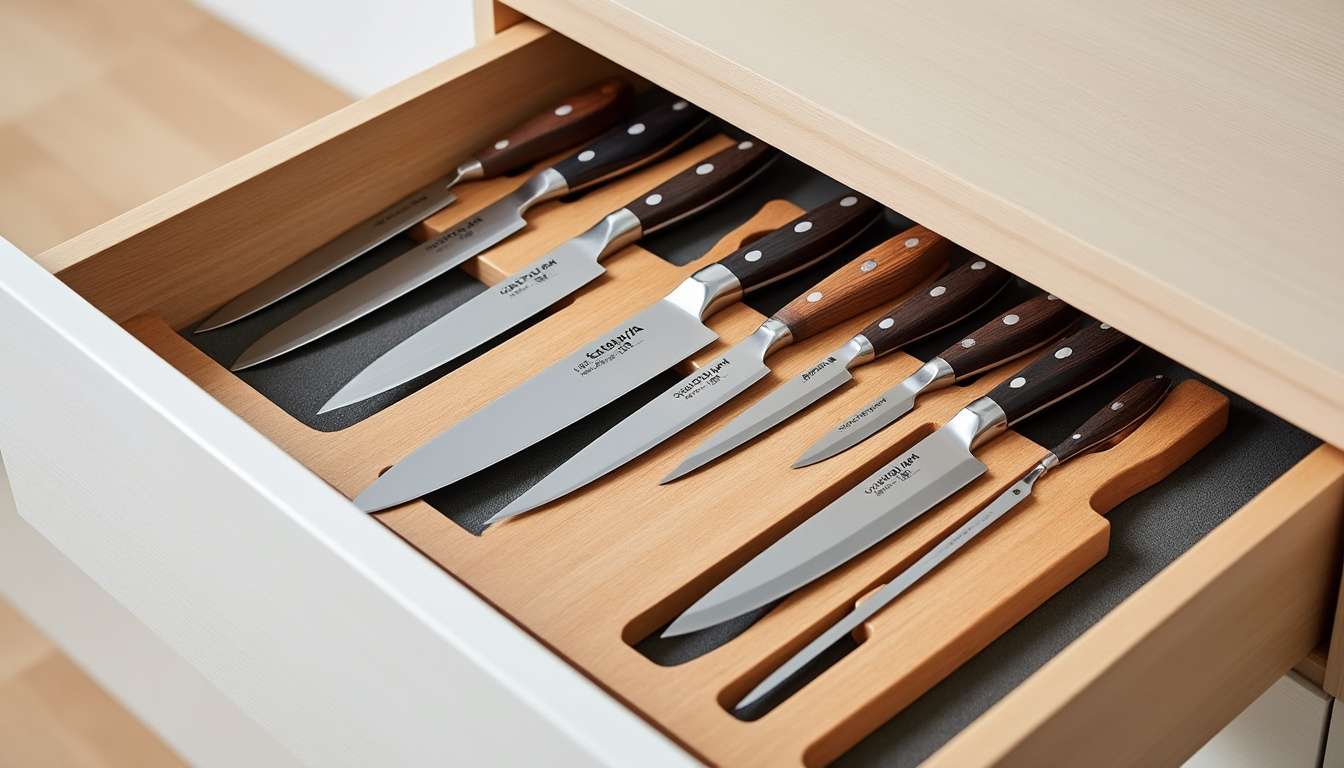 découvrez comment choisir entre rangement vertical ou horizontal pour vos couteaux japonais. conseils pratiques et astuces pour préserver leur tranchant et optimiser votre espace cuisine.