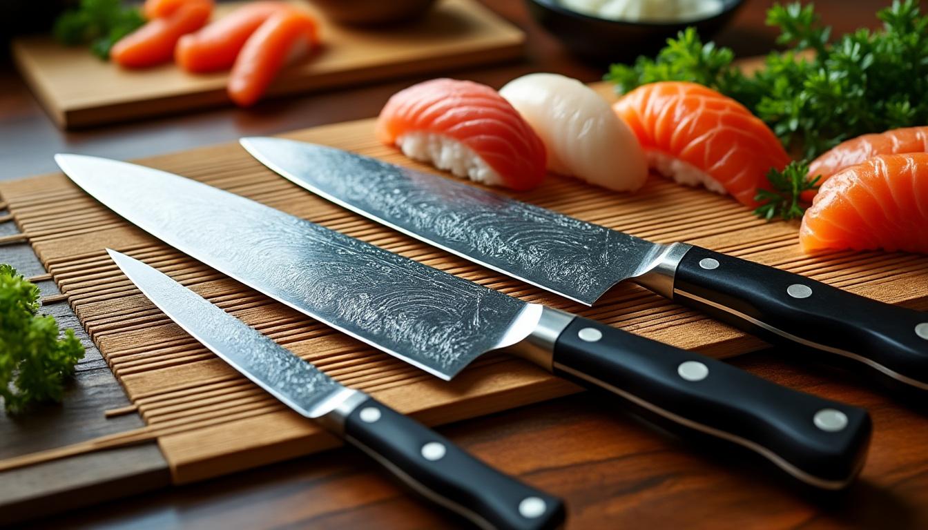 découvrez comment bien choisir votre couteau japonais avec nos astuces pratiques, spécialement conçues pour les amateurs de sushis en quête de précision et de qualité.