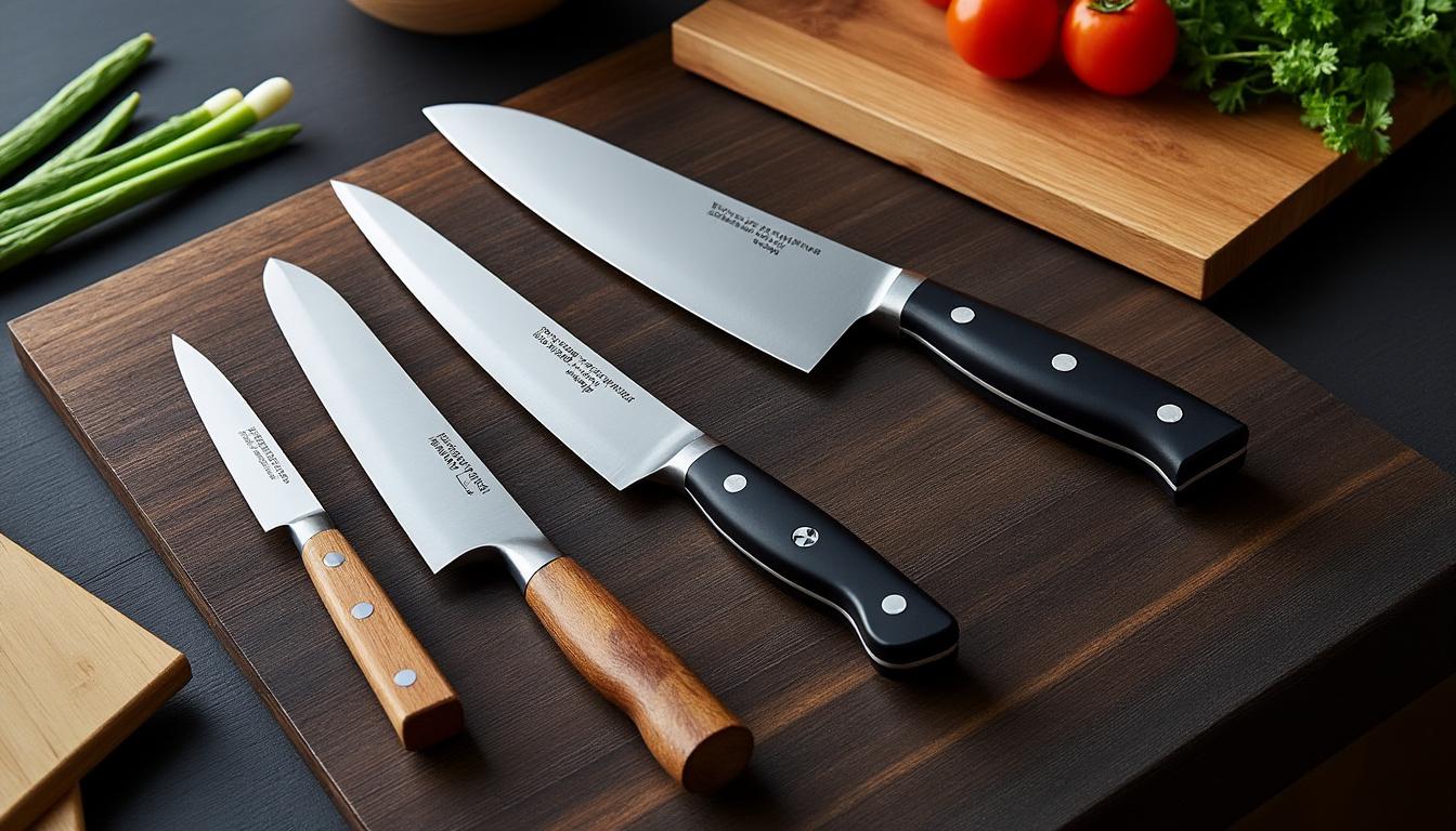 découvrez nos kits complets pour débuter avec un couteau japonais : tout le nécessaire pour s'initier à l'art de la découpe, idéal pour les cuisiniers amateurs et passionnés.