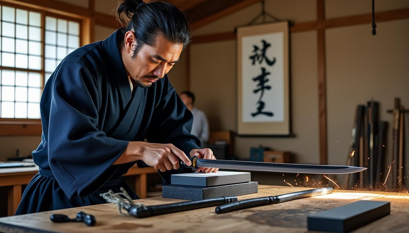 découvrez comment restaurer un vieux couteau et redonner tout son éclat à un couteau japonais grâce à des techniques traditionnelles et des conseils d'experts.