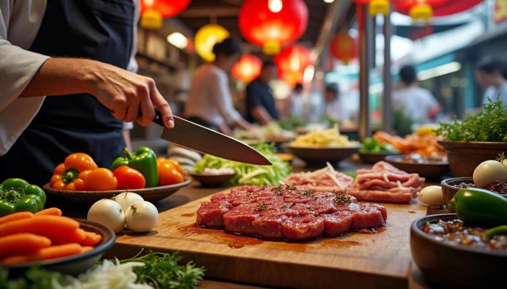 découvrez comment un couteau japonais peut transformer la préparation de la street food, offrant précision et efficacité pour des plats savoureux et authentiques. idéal pour les passionnés de cuisine urbaine !