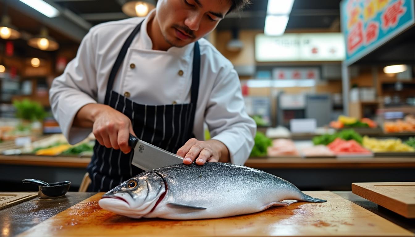 découvrez comment un couteau japonais peut révolutionner la préparation de la street food grâce à sa précision et sa qualité, pour des plats savoureux et parfaitement découpés.