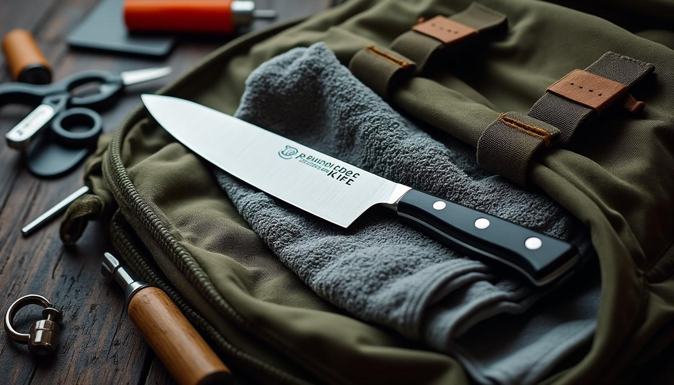 découvrez comment transporter votre couteau japonais en toute sécurité, avec des conseils pratiques et les réglementations à connaître pour préserver votre outil et voyager l'esprit tranquille.